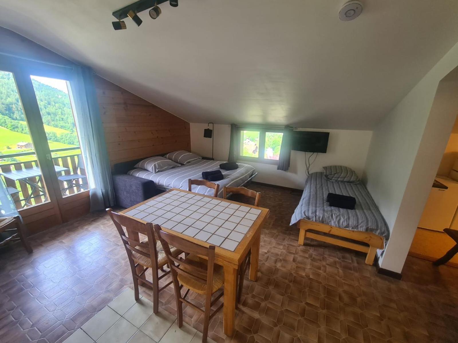 Apartamento La Loulettaz Le Grand-Bornand Exterior foto